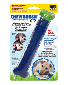Chewbrush Brosse à dents autobrossante pour chiens